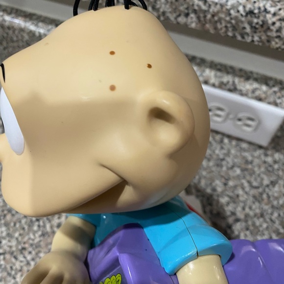 Nickelodeon Vintage Rugrats Tommy 1999 Viacom 10” Electronic working. - Picture 3 of 8